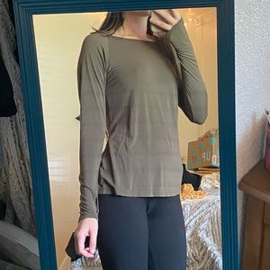 Green Long Sleeve Shirt